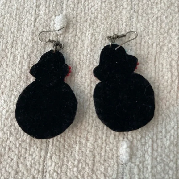 Colorful Beaded Earrings - Picture 3 of 5